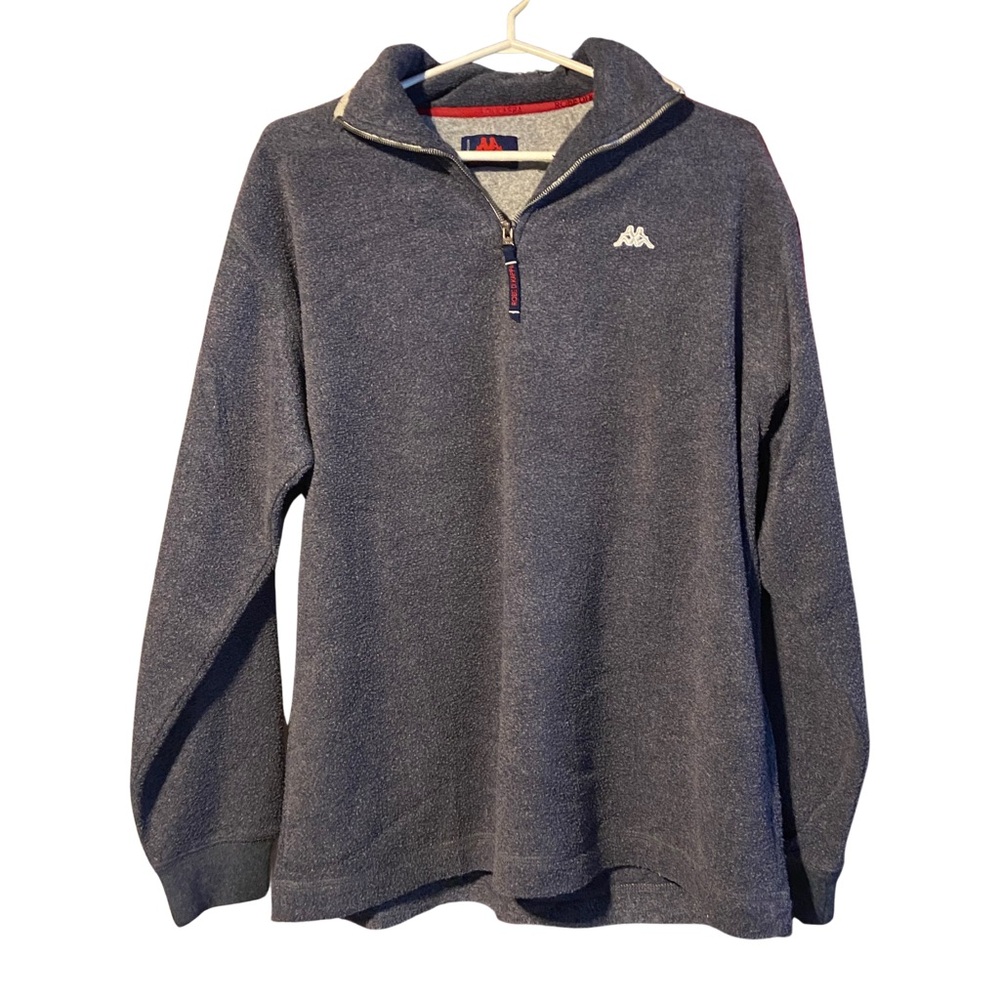 Vintage Kappa Men's Gray Sweater